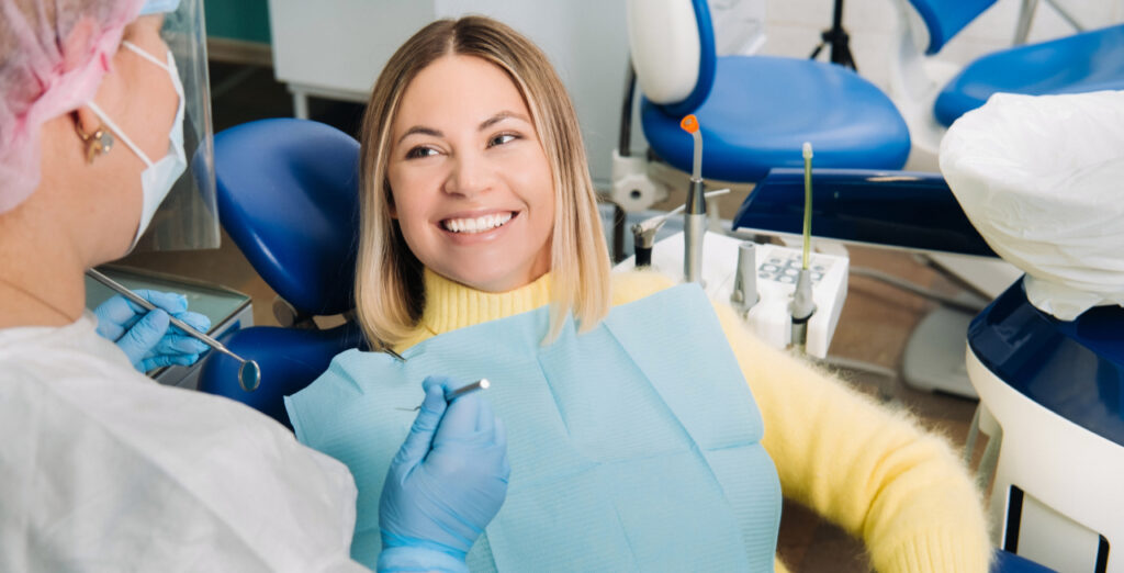 Patient receiving evaluation for corrective jaw surgery in O'Fallon, MO