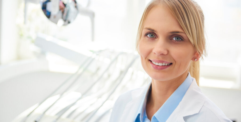 Female oral surgery provider portrait
